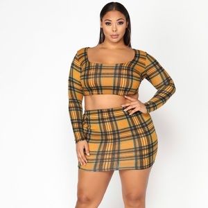 2 piece Attendance Skirt Set